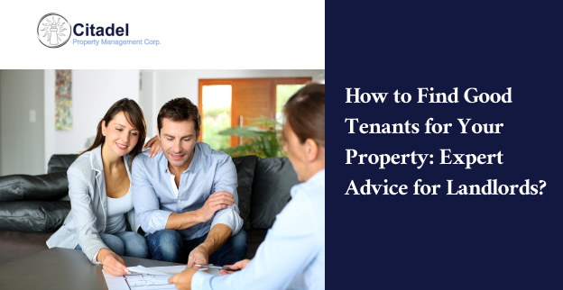 How to Find Good Tenants